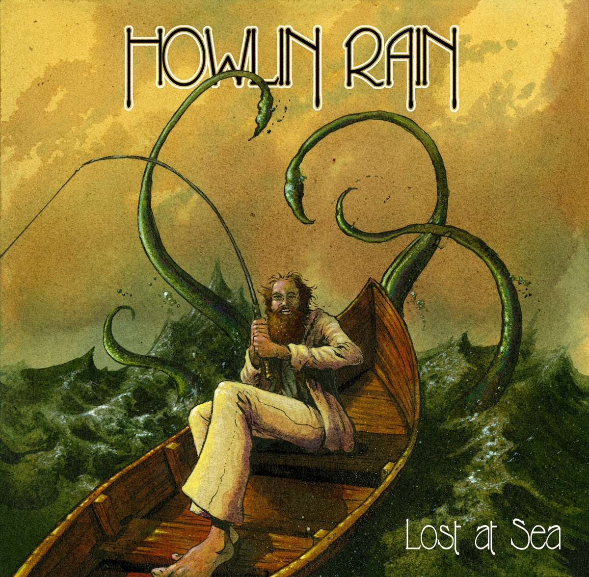 Arcade Sound - Howlin Rain - Lost At Sea: Rarities, Outtakes And Other Tales From The Deep - 3LP/2CD front cover