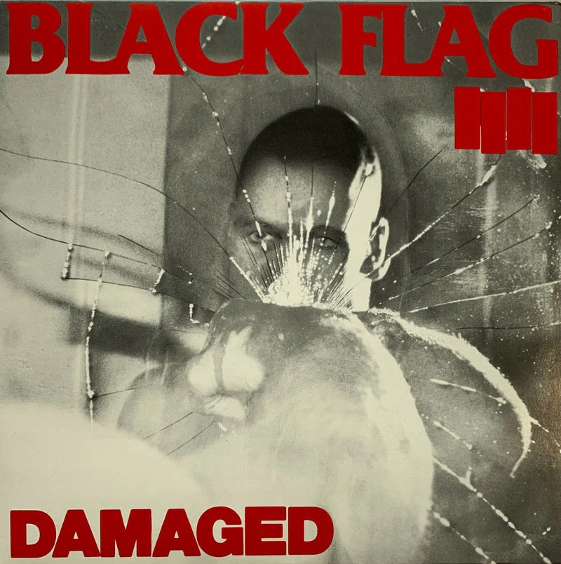 Arcade Sound - Black Flag - Damaged - LP front cover