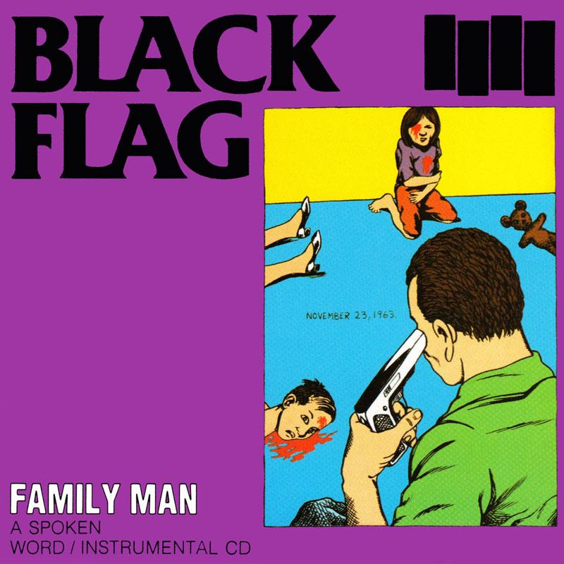 Arcade Sound - Black Flag - Family Man - LP front cover