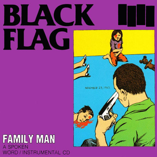 Arcade Sound - Black Flag - Family Man - LP front cover