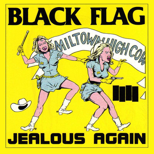 Arcade Sound - Black Flag - Jealous Again - LP front cover