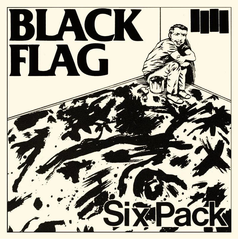 Arcade Sound - Black Flag - Six Pack - LP front cover