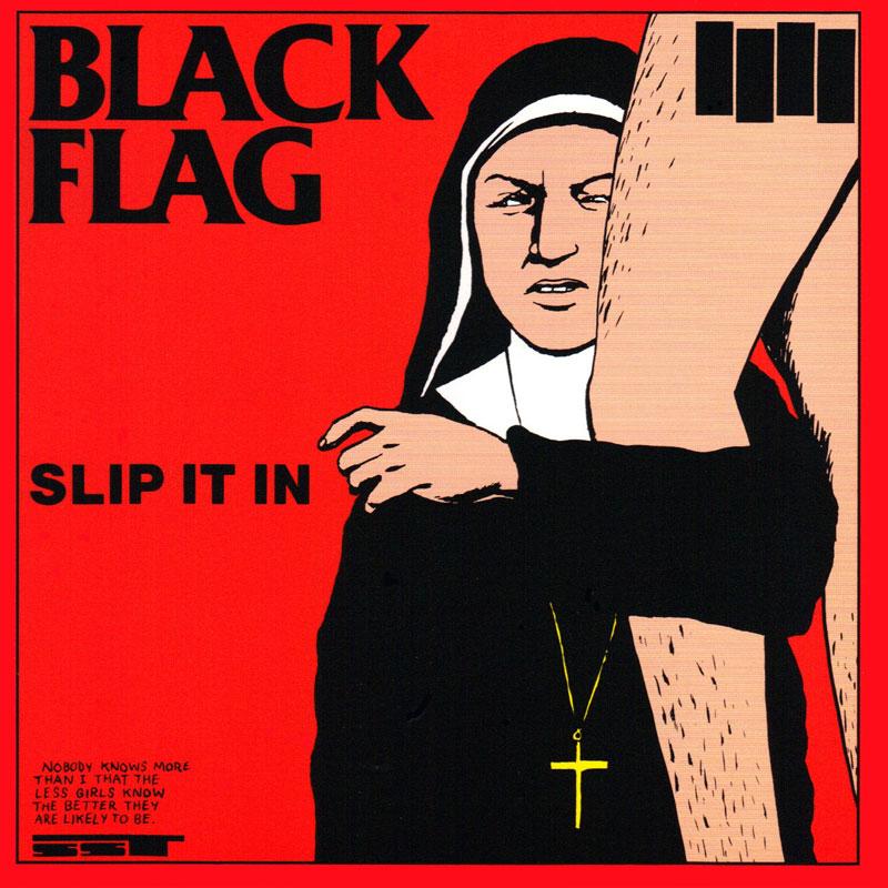 Arcade Sound - Black Flag - Slip It In - LP front cover