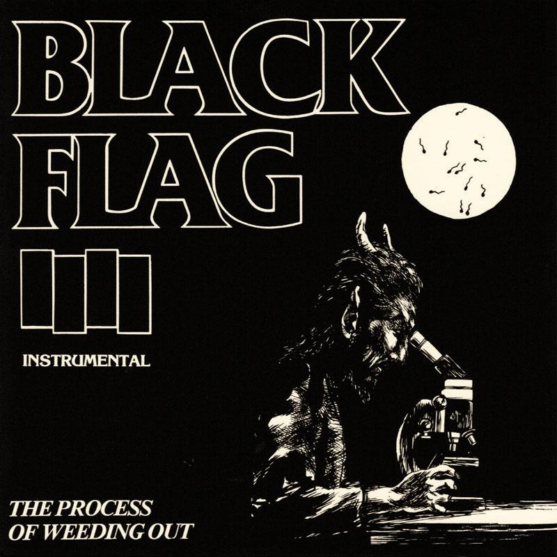 Arcade Sound - Black Flag - The Process Of Weeding Out - LP front cover