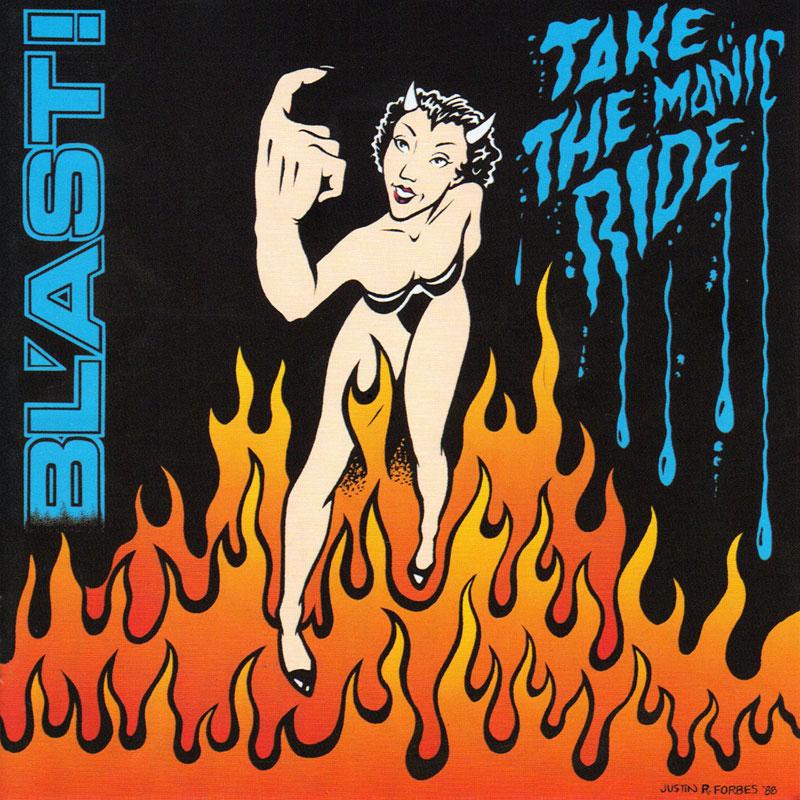 Arcade Sound - Bl'ast - Take The Manic Ride - LP front cover