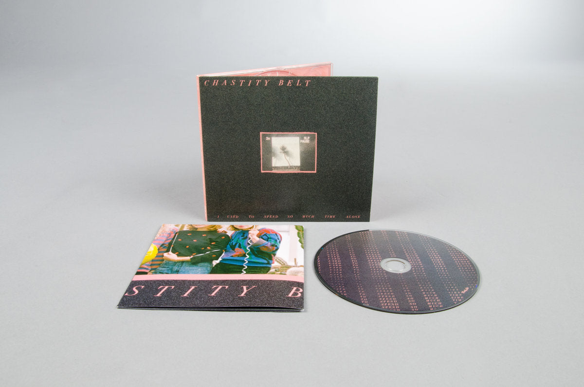 Arcade Sound - Chastity Belt - I Used to Spend So Much Time Alone - LP/CD front cover