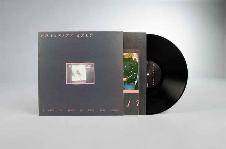 Arcade Sound - Chastity Belt - I Used to Spend So Much Time Alone - LP/CD front cover