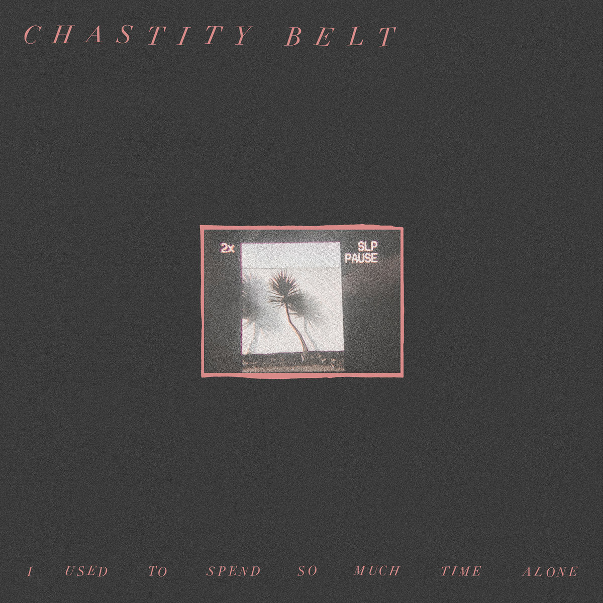 Arcade Sound - Chastity Belt - I Used to Spend So Much Time Alone - LP/CD front cover