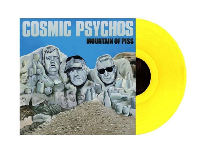 Arcade Sound - Cosmic Psychos - Mountain Of Piss - LP front cover