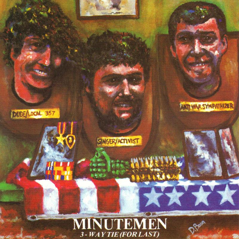 Arcade Sound - Minutemen - 3-Way Tie For Last - LP front cover