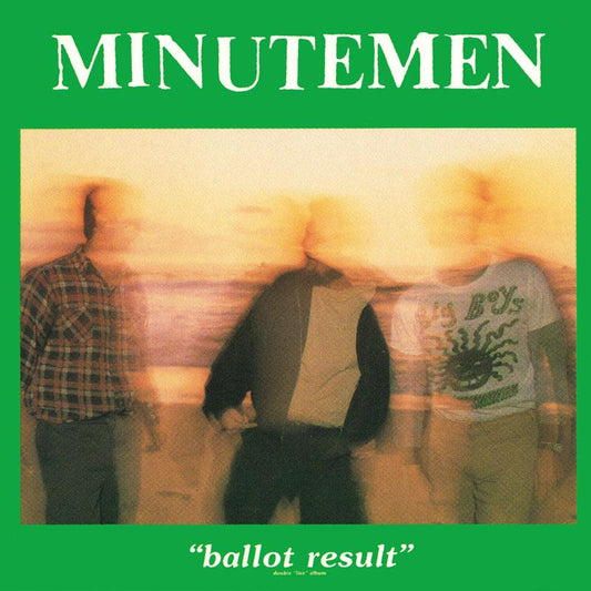 Arcade Sound - Minutemen - Ballot Result - 2LP front cover