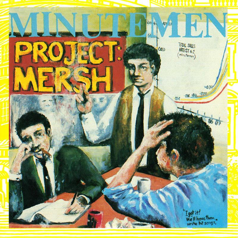 Arcade Sound - Minutemen - Project: Mersh - LP front cover