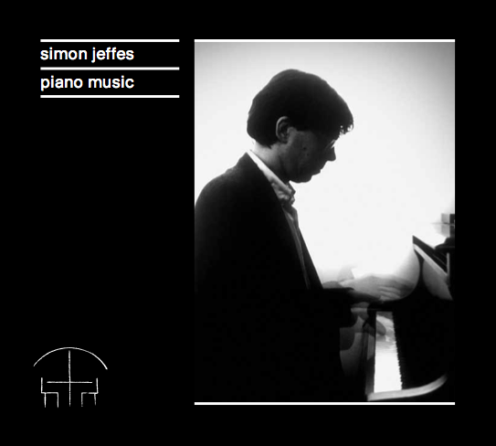 Arcade Sound - Simon Jeffes - Piano Music CD front cover