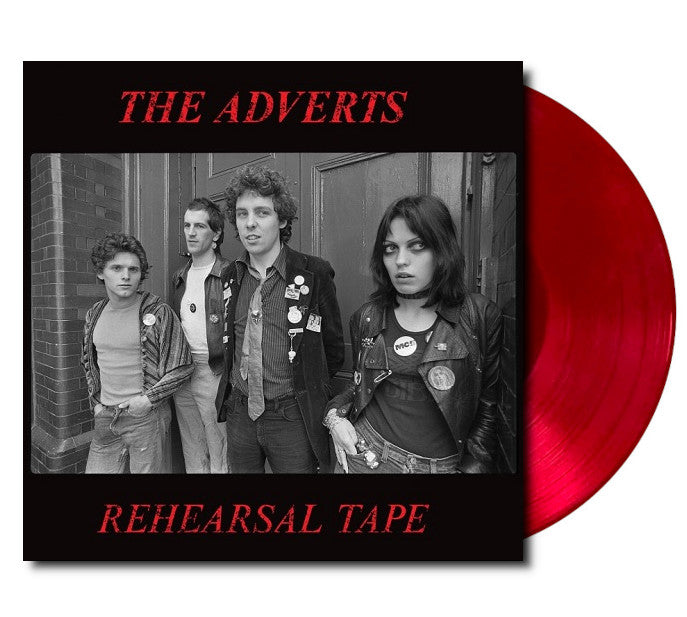 Arcade Sound - The Adverts - Rehearsal Tape - LP front cover