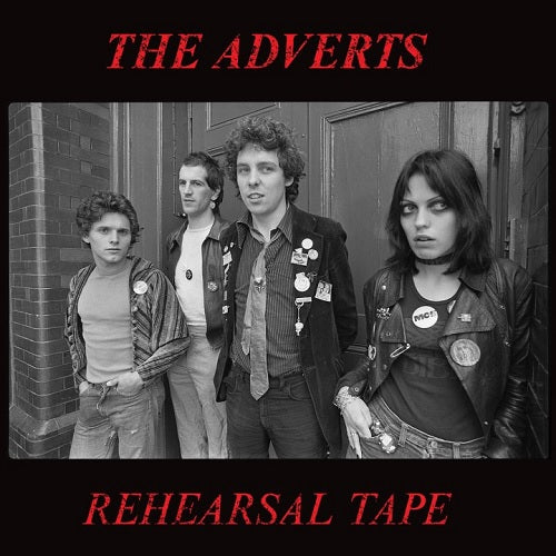 Arcade Sound - The Adverts - Rehearsal Tape - LP front cover