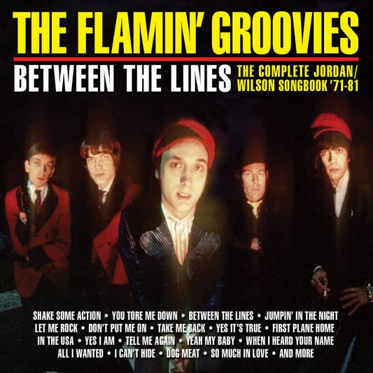 Arcade Sound - The Flamin' Groovies - Between the Lines - CD front cover