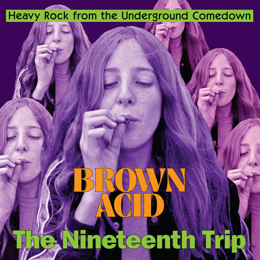 Arcade Sound - Various - Brown Acid: The Nineteenth Trip - LP/CD front cover