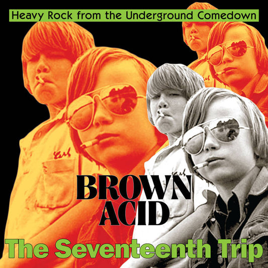 Arcade Sound - V/A - Brown Acid: The Seventeenth Trip - LP/CD front cover