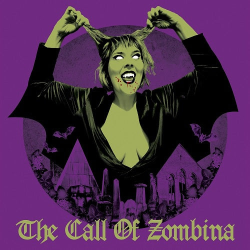 Arcade Sound - Zombina & The Skeletones - The Call Of Zombina - LP/CD front cover